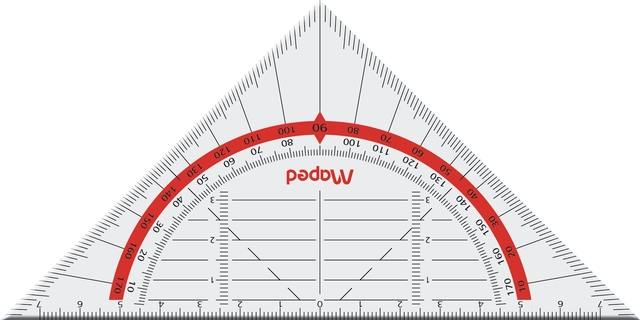 Geodriehoek Maped GeoFlex 16cm