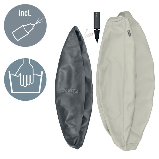 Actieve zitbal Leitz Ergo 65cm anti-rol design