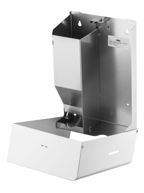 Dameshygiënedispenser MediQo-line klein RVS wit