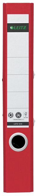 Ordner Leitz Recycle 180° 50mm karton A4 rood