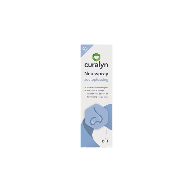 Neusspray Curalyn zoutoplossing 15ml