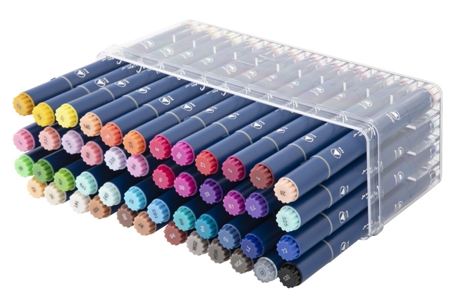 Alcoholmarkers Nassau Arts duopunt set à 48 kleuren