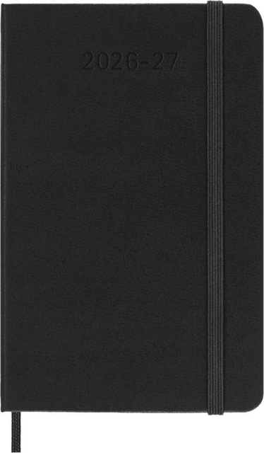 Agenda 2027 Moleskine 18M Planner Weekly 7dagen/1pagina pocket hc black