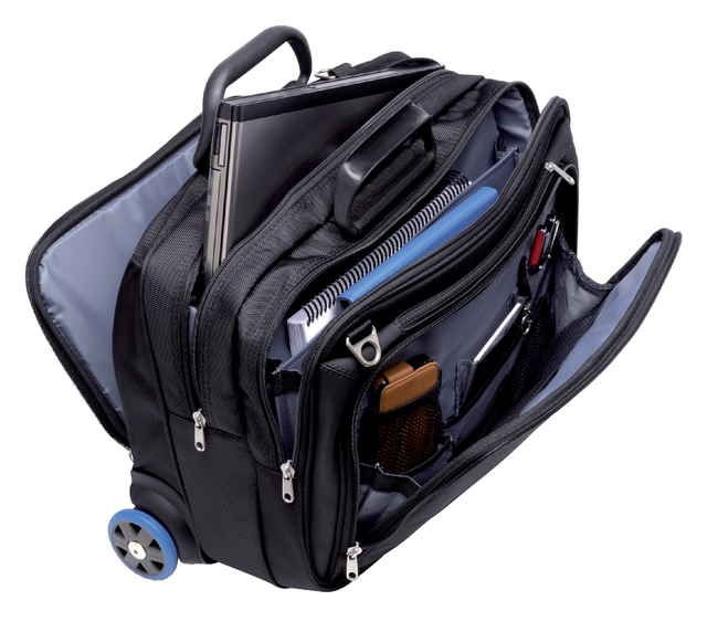 Laptop trolley Kensington Contour 17" zwart