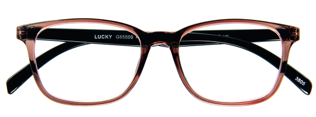 Leesbril I Need You +3.00 dpt Lucky bruin-zwart