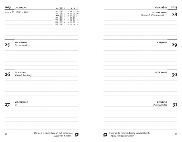 Agendavulling 2027 Succes Junior 7dagen/2pagina's