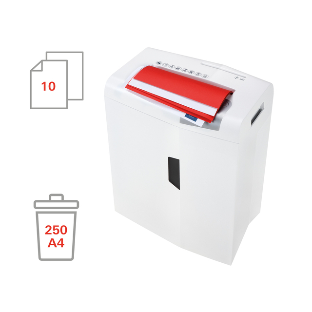 Papiervernietiger HSM shredstar X10 snippers 4.5x30mm