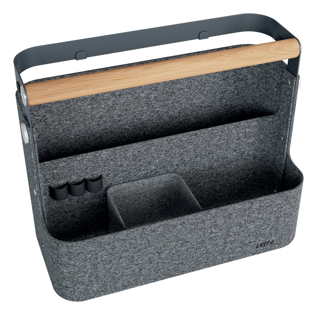 Bureau organizer Leitz draagbaar hangend donkergrijs