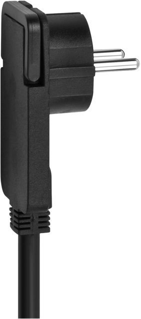 Stekkerdoos Brennenstuhl Comfort Plus 6vdig incl platte stekker 2m zw