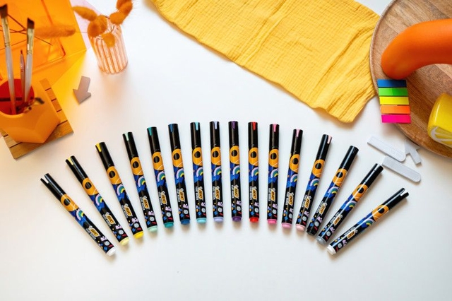 Paintmarker Bic Intensity assorti 8 stuks
