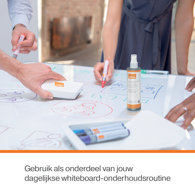 Whiteboardreinigingsspray Nobo waterbasis 250ml