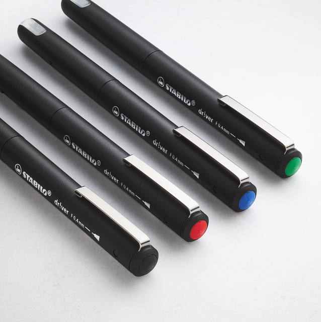 Fineliner STABILO dr!ver fijn groen