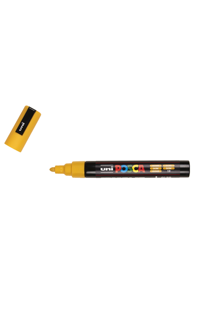 Paintmarker Uni POSCA PC5M medium oker
