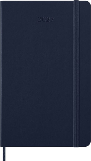 Agenda 2027 Moleskine 12M Planner Weekly 7dagen/1pagina large hc sapphire blue