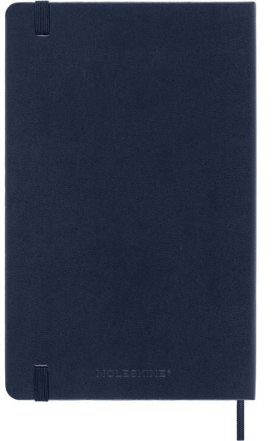 Agenda 2027 Moleskine 18M Planner Weekly 7dagen/1pagina large hc sapphire blue