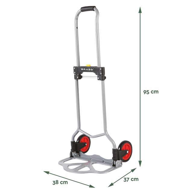 Steekwagen BRASQ Inklapbaar HT60 incl. bagagespin 60Kg