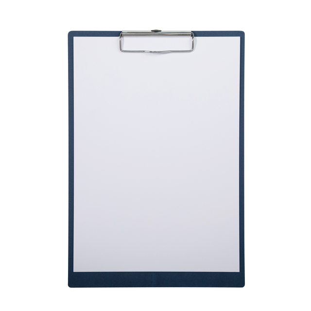 Klembord MAULbalance A4 staand versterkt 3mm karton blauw