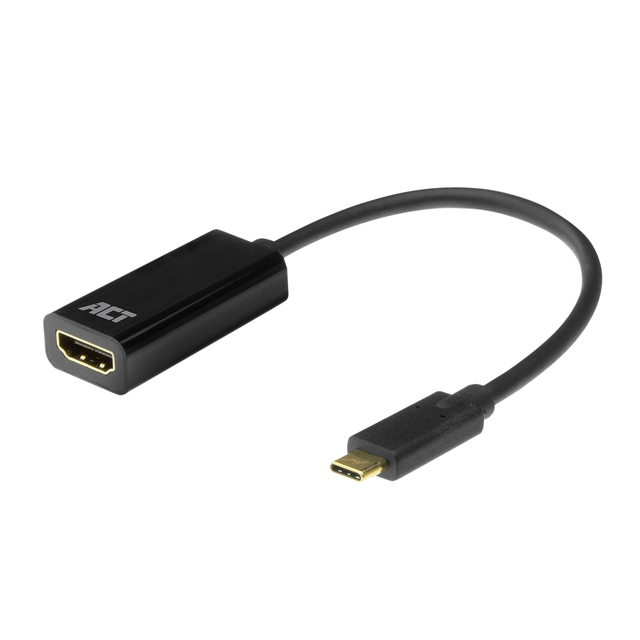 Adapter ACT USB-C naar HDMI 4K 30Hz 0.15 meter