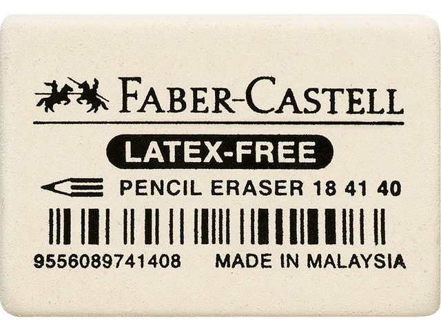 Gum Faber Castell 7041 34x26x8mm wit