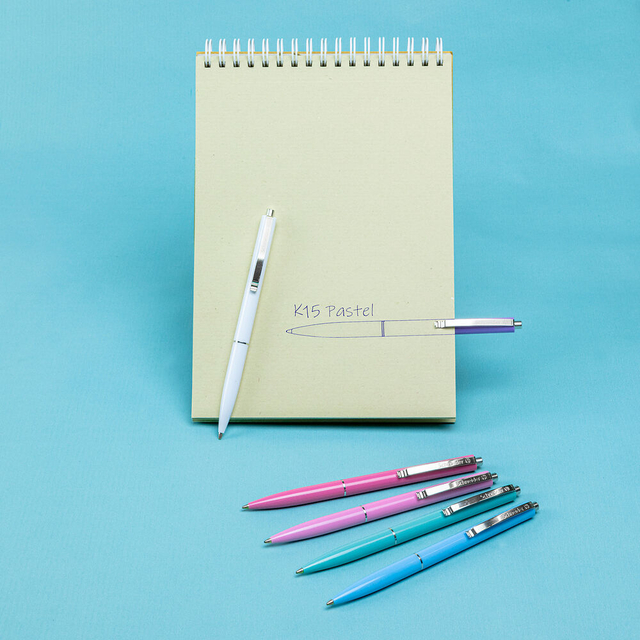 Balpen Schneider K15 medium pastel assorti