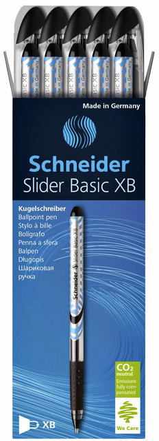 Rollerpen Schneider Slider extra breed zwart
