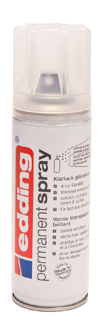 Verfspuitbus edding 5200 permanent spray mat blank