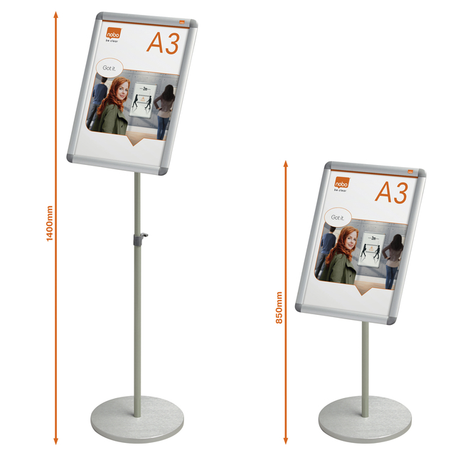 Infostandaard Nobo Essence incl. A3 kliklijst