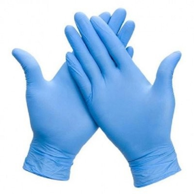Handschoen Hynex nitril M blauw 5gr extra sterk 100 stuks