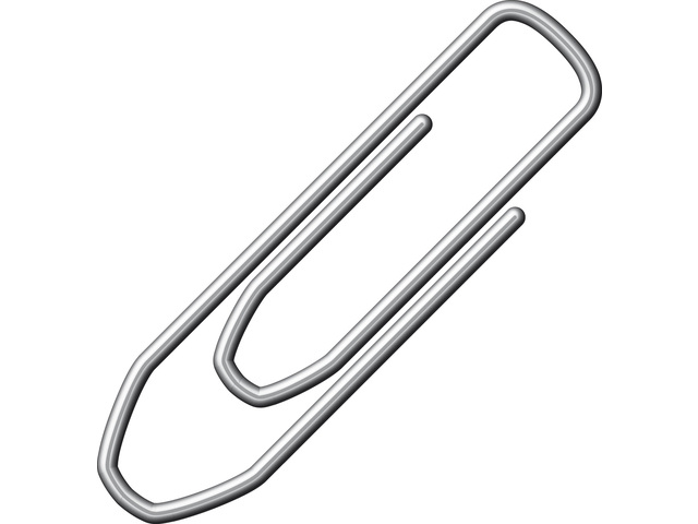 Paperclip Alco 26mm hoekig verzinkt 100stuk
