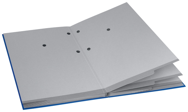 Vloeiboek Esselte karton 20 tabbladen blauw