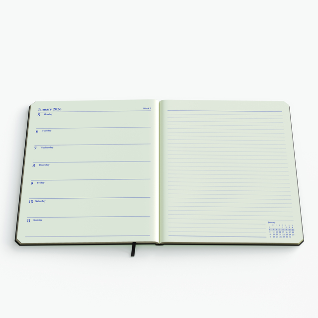 Agenda 2027 de KEMPEN Weekly Notes Large 7dagen/1pagina assorti