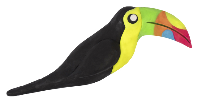 Boetseerklei Jovi plastalina 15gr neon kleuren assorti etui à 6 stuks