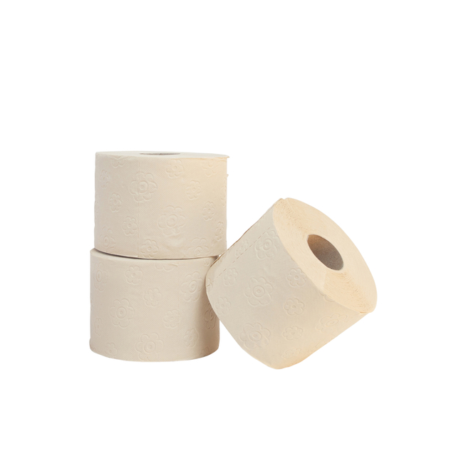 Toiletpapier The Good Roll The Panda Edition Naked bamboe 2-laags 24x300 vel naturel