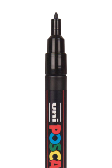 Paintmarker Uni POSCA PC3M fijn goud