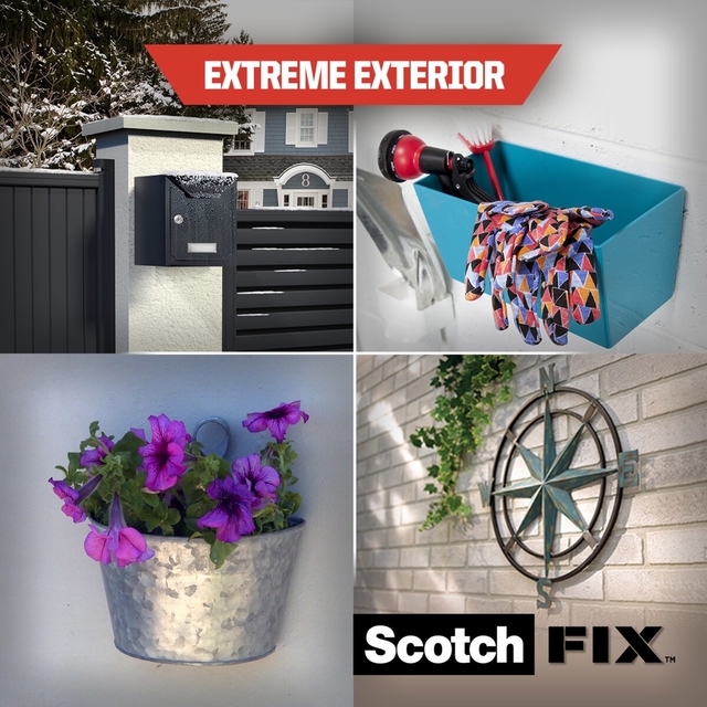 Plakband Scotch Extreme Exterior 19mm x 1,5m dubbelzijdig