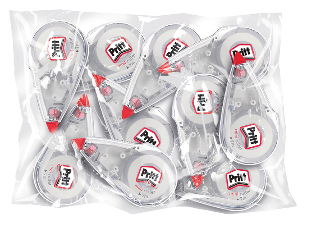 Correctietape Pritt Mini Flex 4.2mmx7m promo pack à 7+3 gratis