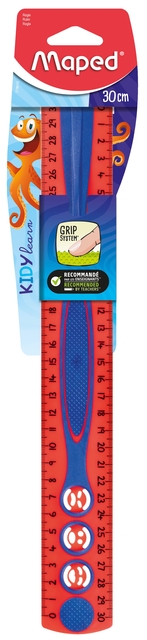 Liniaal Maped Kidy'grip 30cm assorti