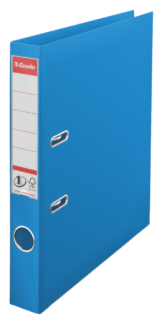 Ordner Esselte No.1 Power VIVIDA 50mm 30% gerecycled PP folie blauw