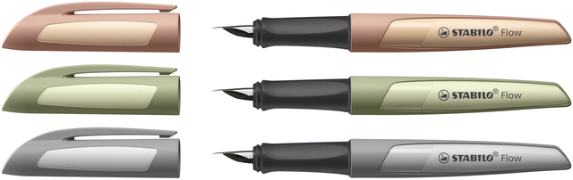 Vulpen STABILO Flow medium grijs