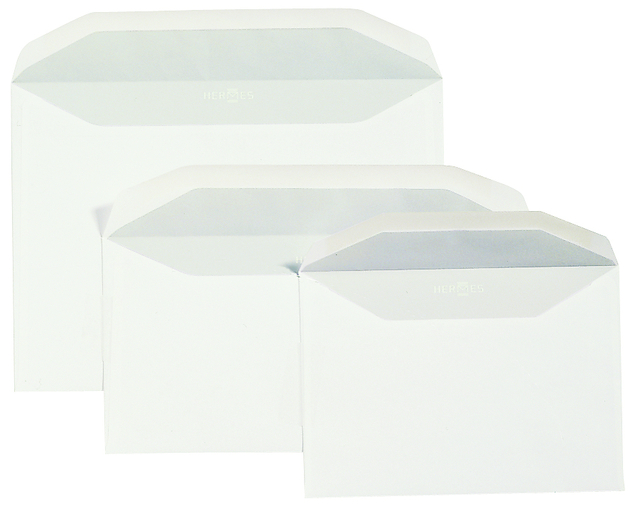 Envelop Quantore bank EA5/6 110x220mm zelfklevend wit 25 stuks