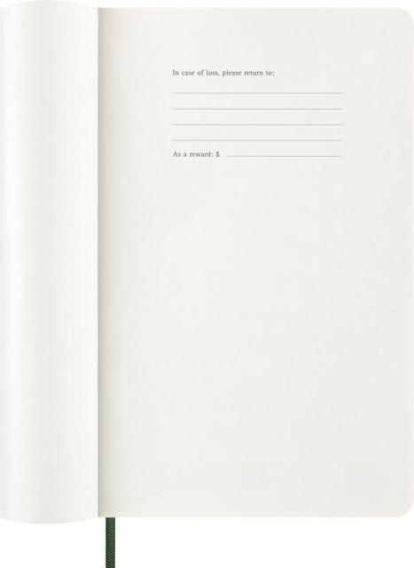 Agenda 2027 Moleskine 12M Planner Weekly 7dagen/1pagina large sc myrtle green