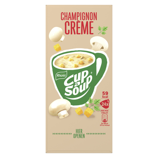 Cup-a-Soup Knorr champignon crème 24x140ml