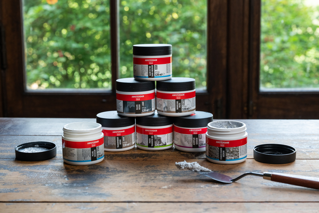 Gesso Amsterdam Mini 1001 120ml wit
