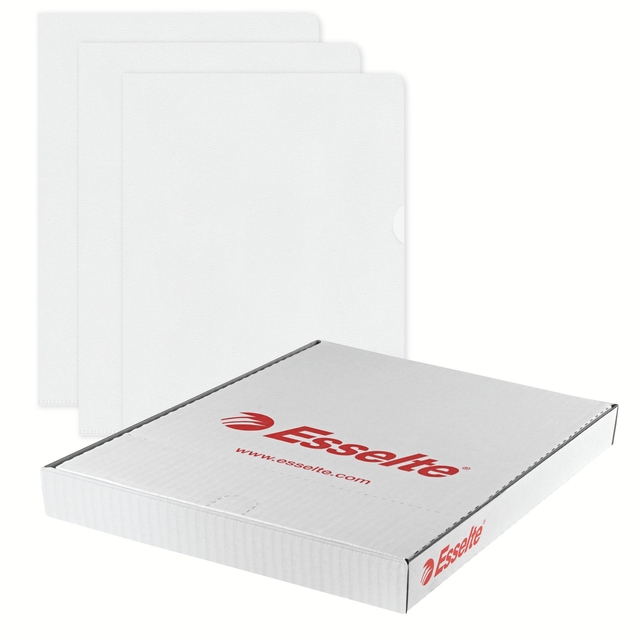 Showtas Esselte standaard 0,07mm PP A4 100 stuks