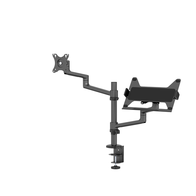 Monitorarm + laptophouder Neomounts NEXT DS20 17-27'' zwart