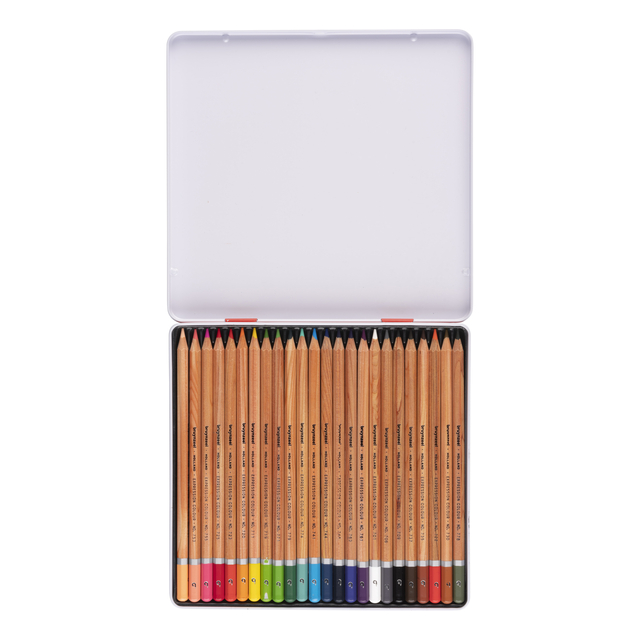 Kleurpotloden Bruynzeel Expression assorti blik à 24 stuks