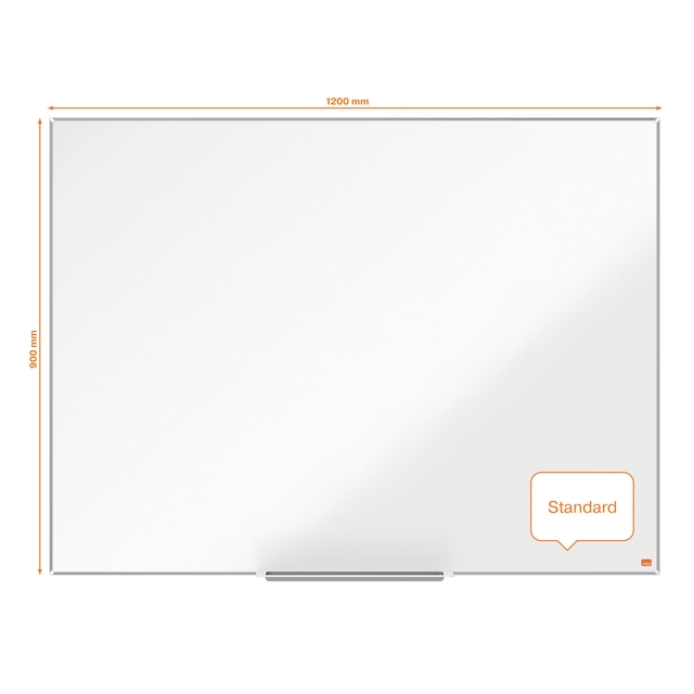 Whiteboard Nobo Impression Pro 90x120cm staal