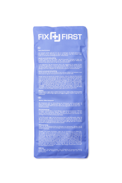 Koud-warm kompres FixFirst groot 12x29cm