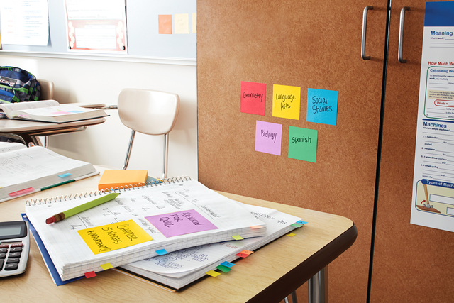 Memoblok Post-it 654 Super Sticky 76x76mm ultrageel 12 stuks