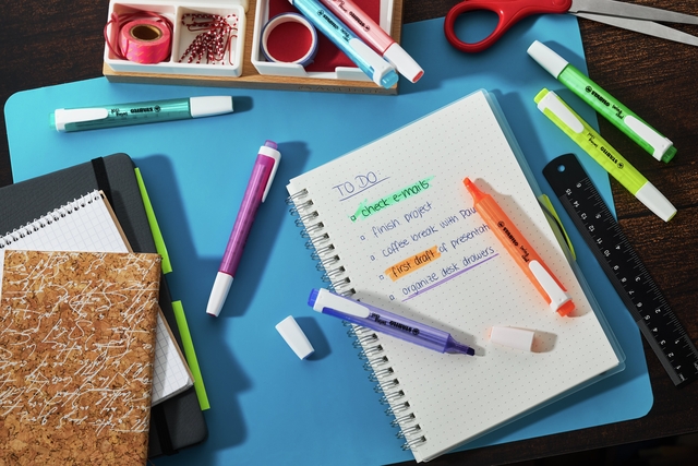 Markeerstift STABILO Swing cool 275/6 assorti etui à 6 stuks